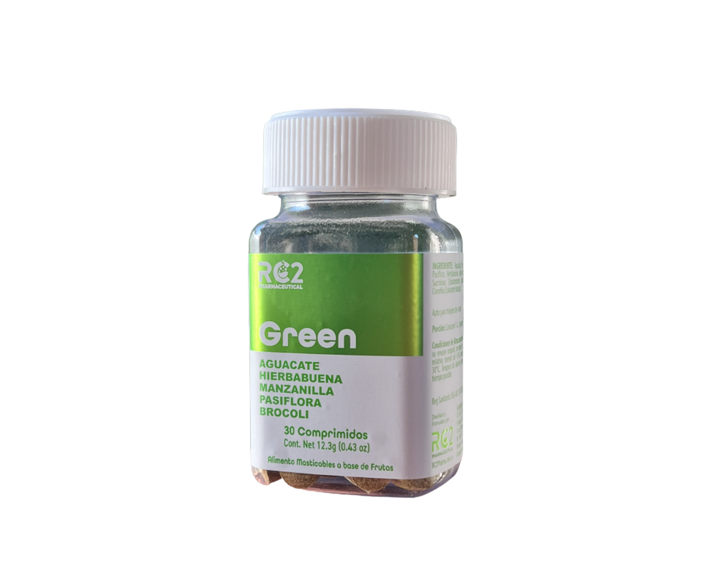 Green Aguacate, Brocoli, Manzanilla, Pasiflora, Hierbabuena Relax