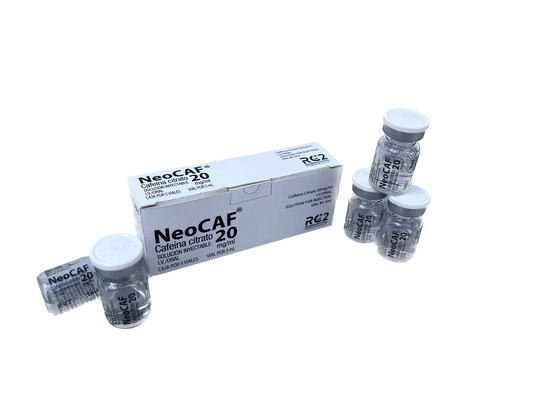 NeoCAF Cafeína Citrato 20mg/ml VIAL x 3ml