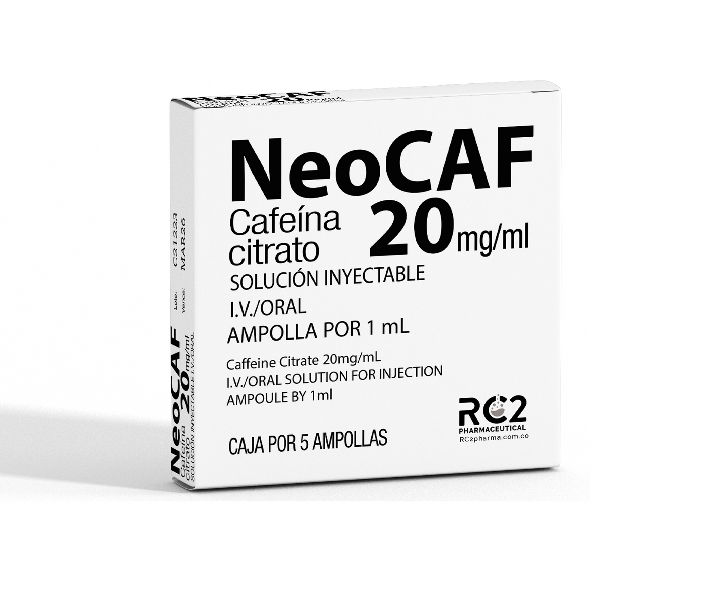 NeoCAF Cafeina Citrato