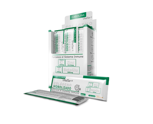 Colageno AntiOXIDANTE con Vitamina C, Vitamina E, Zinc, Selenio, Betaglucanos