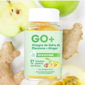 GO+ Gomitas Vinagre Manzana + Ginger