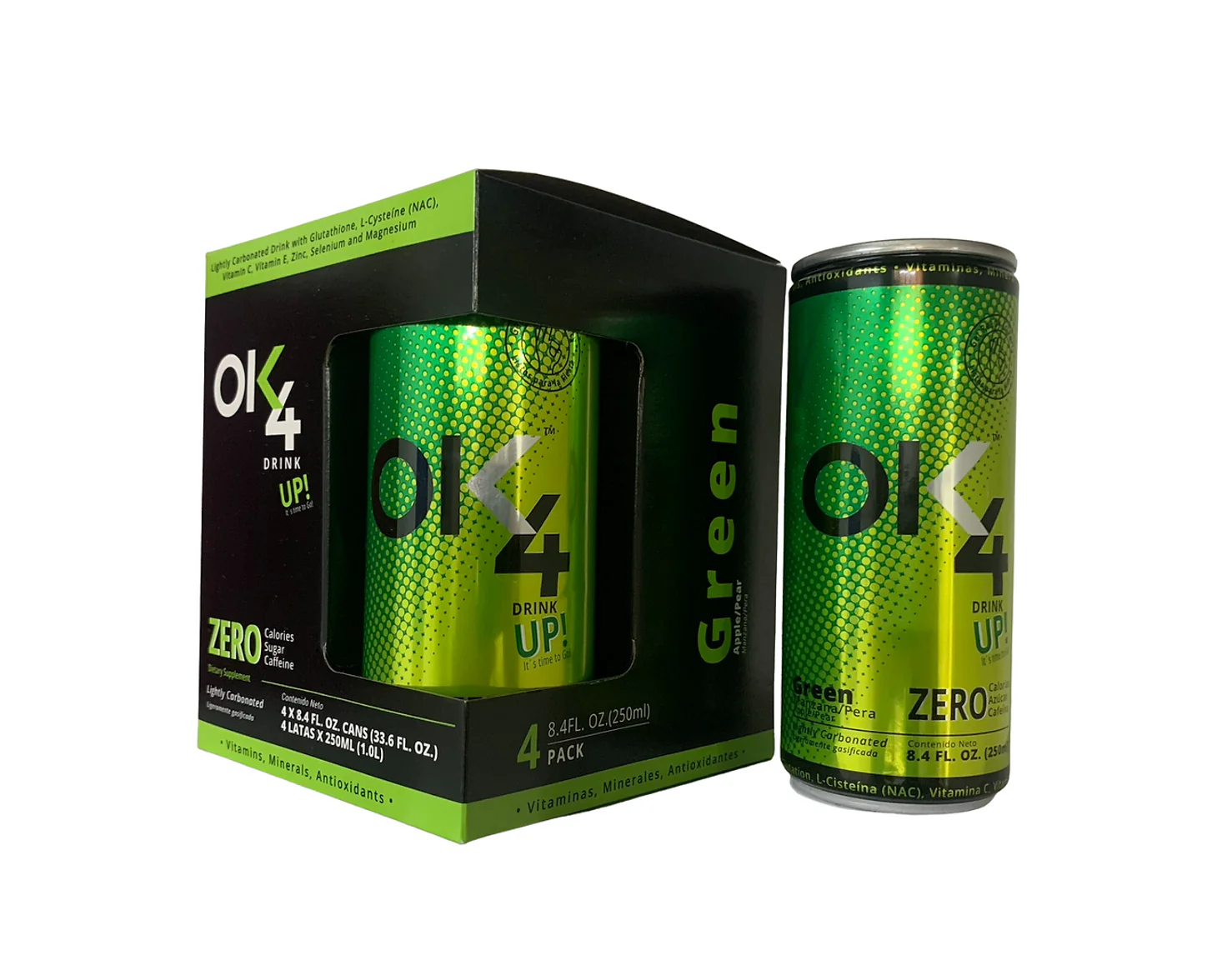 OK4Drink UP Green x 60ml