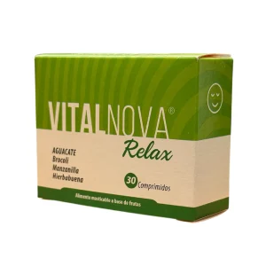VitalNOVA Relax Green Aguacate, Brocoli, Manzanilla, Pasiflora, Hierbabuena Relax