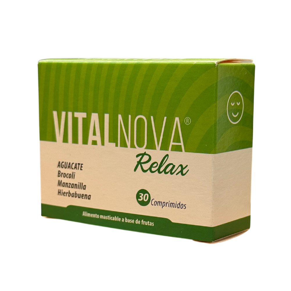 VitalNOVA Relax Green Aguacate, Brocoli, Manzanilla, Pasiflora, Hierbabuena Relax